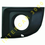 GRILL IN FRONT BUMPER LEFT WITH HOLES FOR FOG LAMPS FIAT 500 07- 