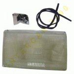 GLASS FOR HEAD LAMP RIGHT SQUARE 85- VOLVO 240/460 