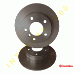 СПИРАЧНИ ДИСКОВЕ ЗАДНИ BREMBO 08.5366.24 КОМПЛЕКТ (НОМЕР PAGID 50413) СПИРАЧНИ ДИСКОВЕ/СПИРАЧНИ БАРАБАНИ