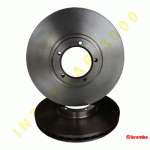 СПИРАЧНИ ДИСКОВЕ ПРЕДНИ ВЕНТИЛИРАНИ BREMBO 09.6959.10 КОМПЛЕКТ (НОМЕР FERODO DDF 849) СПИРАЧНИ ДИСКОВЕ/СПИРАЧНИ БАРАБАНИ