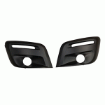 РЕШЕТКА В ПРЕДНА БРОНЯ С ДУПКА ЗА ХАЛОГЕН ДЯСНА+ЛЯВА PEUGEOT PARTNER 15-19