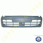 FRONT BUMPER BLACK 00- WITH TUV FIAT SEICENTO 98-07