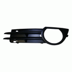 GRILL IN FRONT BUMPER LEFT WITH HOLE FOR FOG LAMP 05- AUDI A3 03-08
