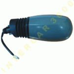 DOOR MIRROR LEFT ELECTRICAL PRIMED WITH HEATER FIAT PUNTO 03-09