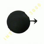 COVER FOR TOW HOOK IN FRONT BUMPER MAZDA 6 02-08 