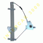 WINDOW REGULATOR FRONT LEFT WITHOUT MOTOR GLS MODEL HYUNDAI ACCENT SEDAN- H/B-5DR 97-99 