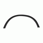 WHEEL ARCH FOR REAR FENDER LEFT MERCEDES ACTROS 03-08