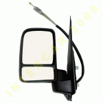 DOOR MIRROR LEFT WITH CABLE FORD TRANSIT CONNECT 02-06