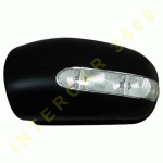 DOOR MIRROR COVER PRIMED LEFT WITH INDICATOR -03 MERCEDES C-CLASS W203 00-07 