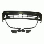 FRONT BUMPER WITH HOLES FOR FOG LAMPS RENAULT MEGANE 99-02 