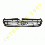 GRILL PLASTIC BLACK WITH FRAME CROME FORD MONDEO 07-11