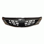 GRILL PLASTIC BLACK WITH CHROME FRAME SUBARU IMPREZA 08-12 