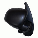 DOOR MIRROR RIGHT MANUAL BLACK RENAULT KANGOO 13-