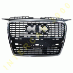 GRILL PLASTICCHROME (BLACK PRIMED) 05- AUDI A3 03-08