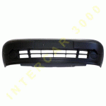 FRONT BUMPER BLACK WITH OR WITHOUT HOLES WITH SPOJLER WITH TRAY UNDER BUMPER RENAULT KANGOO 03-08 