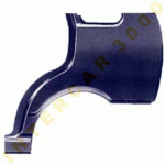 FENDER REAR LEFT 4 DOORS FIAT UNO 83-89 