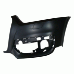 FRONT BUMPER PRIMED LEFT PART WITH LAMP WASHER HOLES AUDI Q3 12-15