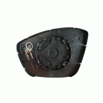 GLASS FOR DOOR MIRROR RIGHT WITH HEATER PEUGEOT 2008 16-19