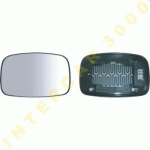 GLASS FOR DOOR MIRROR LEFT WITH HEATER FORD FIESTA 95-99 
