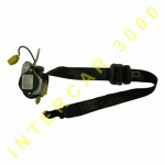 SAFETY BELT WITH PYRO CARTRIDGE FOR FRONT RIGHT SEAT 4 DOORS (ORIGINAL) VW POLO 02-05 