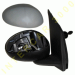 DOOR MIRROR RIGHT MANUAL PRIMED PEUGEOT 107 12-14