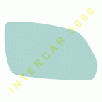 GLASS FOR DOOR MIRROR RIGHT WITH HEATER SKODA OCTAVIA 04-08 