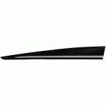 DOOR STRIP DECORATIVE FRONT LEFT PRIMED BLACK WITH PRIMED GREY STRIP 5 DOORS RENAULT CLIO 13-16
