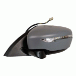 DOOR MIRROR LEFT ELECTRICAL PRIMED WITH HEATER AND INDICATOR NISSAN QASHQAI 14-17