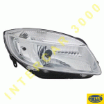 HEAD LAMP RIGHT ELECTRICAL H4 HELLA SKODA FABIA 07-10