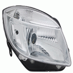 HEAD LAMP RIGHT ELECTRICAL WITH MOTOR H4 SKODA FABIA 07-10
