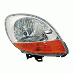 HEAD LAMP RIGHT ELECTRICAL WITH YELLOW INDICATOR H4 RENAULT KANGOO 03-08 