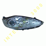 HEAD LAMP RIGHT WITH SILVER HOUSING ELECTRICAL WITH MOTOR H1/H7 FORD FIESTA 08-13 