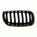 GRILL LEFT PLASTIC CHROME BLACK BMW X3 E83 04-11 