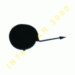 COVER FOR TOW HOOK PRIMED IN FRONT BUMPER OPEL VECTRA B 99-02 