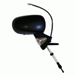 DOOR MIRROR RIGHT MANUAL WITH INDICATOR WHITE RENAULT MODUS 05-08