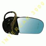 DOOR MIRROR RIGHT ELECTRICAL 13 PIN WITH CABLES WITHOUT COVER AND INDICATOR FOLDABLE WITH HEATER AND MEMORY MERCEDES C-CLASS W203 00-07 