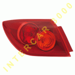 TAIL LAMP LEFT OUTER RED 5 DOORS MAZDA 3 04-09