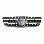 РЕШЕТКА ПЛАСТИЧНА ЧЕРНА ХРОМИРАНА MERCEDES ML W164 05-08