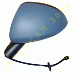 DOOR MIRROR LEFT ELECTRICAL PRIMED WITH HEATER OPEL CORSA E 14-