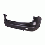 REAR BUMPER BLACK WITH HOLES FOR PARK DISTANCE CONTROL NISSAN QASHQAI 14-17