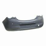 REAR BUMPER PRIMED WITH HOLES FOR PARK DISTANCE CONTROL OPEL CORSA E 14-