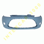 FRONT BUMPER PRIMED WITH HOLES FOR FOG LAMPS FORD FIESTA 08-13 