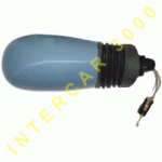 DOOR MIRROR RIGHT PRIMED WITH CABLE FIAT PUNTO 03-09