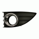 GRILL PLASTIC RIGHT WITH HOLES FOR FOG LAMP AND WITH FRAME CHROME RENAULT FLUENCE 10-13