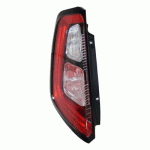 TAIL LAMP LEFT WITH BLACK FRAME SPORT FIAT PUNTO EVO 09-12