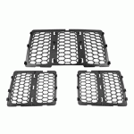 GRILL PLASTIC BLACK (OVERLAND) JEEP GRAND GHEROKEE 14-17