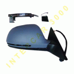 DOOR MIRROR RIGHT ELECTRICAL PRIMED FOLDABLE WITH HEATER INDICATOR AND LANE ASSIST FUNCTION WITH 12 PINS -10 AUDI A5 07-12 COUPE/SPORTBACK