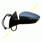 DOOR MIRROR LEFT ELECTRICAL WITH HEATER AND INDICATOR PRIMED VW SCIROCCO 08-14 