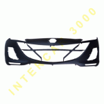 FRONT BUMPER MAT BLACK 1.6cc MAZDA 3 09-14
