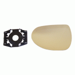 GLASS FOR DOOR MIRROR RIGHT 07- FIAT ALBEA 05-